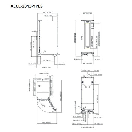 Unox Cheftop Mind.Maps PLUS Big Compact 20 Tray Combi Oven GN 1/1