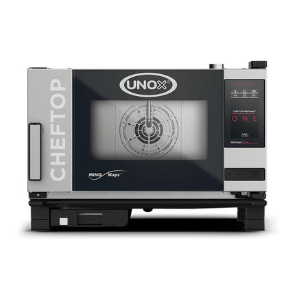 UNOX CHEFTOP MIND.Maps ONE Electric  Combi Oven Steamer 3 Tray GN 1/1 XEVC-0311