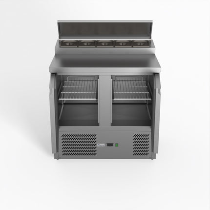 FED-X Two Door Salad Prep Fridge XGNS900D