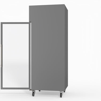 FED-X S/S Full Glass Door Upright Fridge XURC600G1V