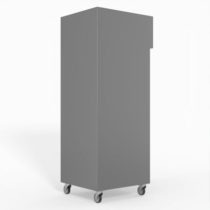 FED-X S/S Full Glass Door Upright Fridge XURC600G1V