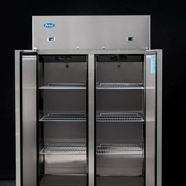 Atosa Double Door Top Mounted Fridge And Freezer