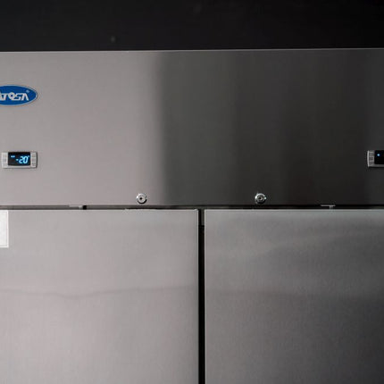 Atosa Double Door Top Mounted Fridge And Freezer