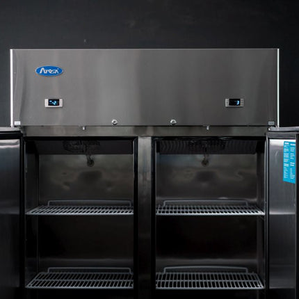 Atosa Double Door Top Mounted Fridge And Freezer