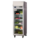 Atosa Single Glass Door Lightbox Fridge