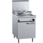 B+S Black Single Hole Waterless Heat Exchange Steamer Natural Gas