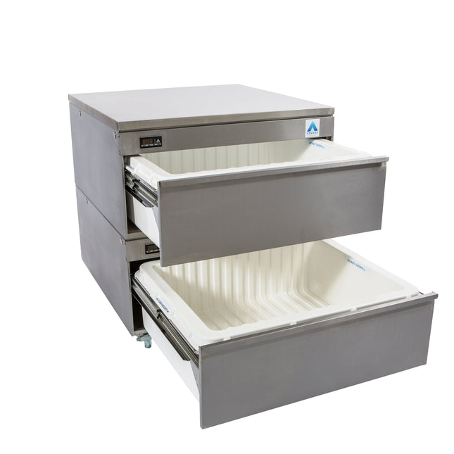 Adande Double Dual Temperature Drawers VCR - VCR2.PT