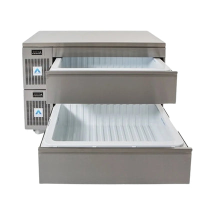 Adande Double Slimline Dual Temperature Drawers VNS - VNS2.PT