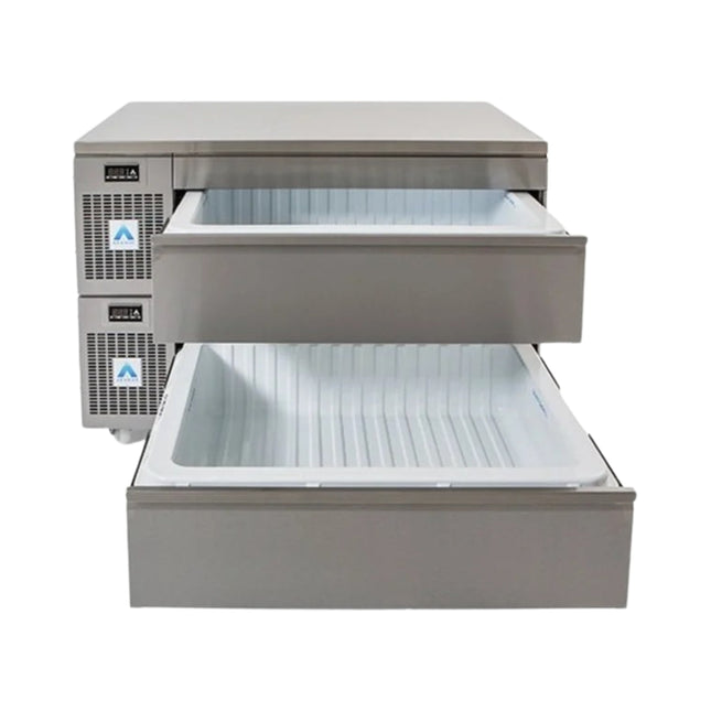 Adande Double Slimline Dual Temperature Drawers VNS - VNS2.PT