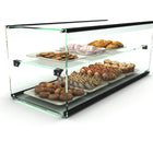 Sayl 920mm Ambient Two Tier Glass Display Cabinet ADS0036