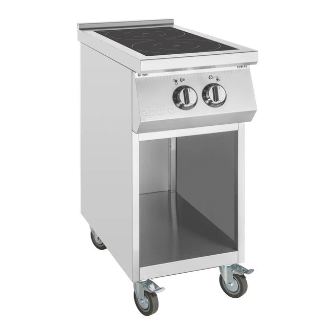Apuro Freestanding 2 Zone Induction Hob - CU487-A