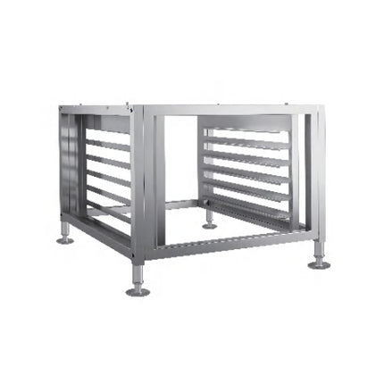 Atosa ASR-5171 combi oven stand with tray holders — front view