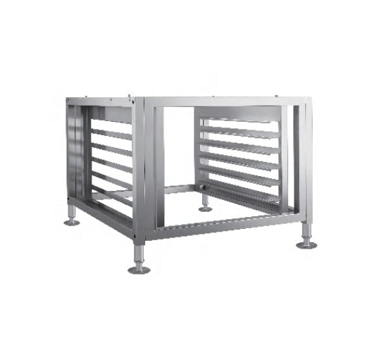 Atosa ASR-5171 combi oven stand with tray holders — front view