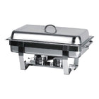 MixRite AT761L63-1 stainless steel oblong chafing dish — front view
