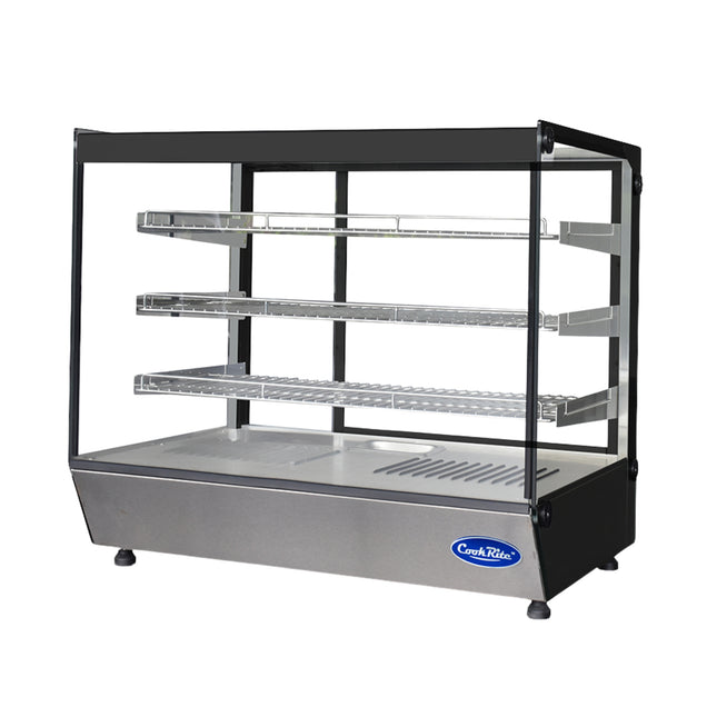 Atosa Square Hot Display Showcase - 700mm Width - commercial kitchen equipment - WHF150L-SM