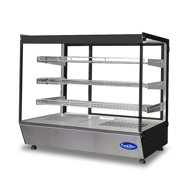 Atosa Square Hot Display Showcase - 900mm Width - commercial kitchen equipment - WHF200L-SM
