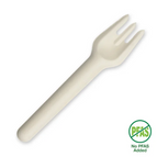 15cm plant fibre fork Qty:1,000 / white
