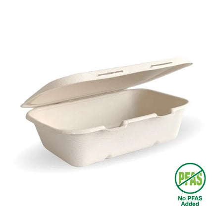 BioPak B-HL-75-N-PF 20x15x5cm (7.5x5x1.9") clamshell
