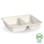 2 compartment base Qty:500 / white