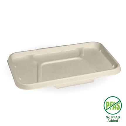 BioPak B-LBL-4C-N-PF 4 compartment lid natural