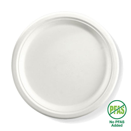BioPak B-PL-10-PF 25cm (10") round plate white