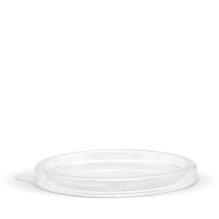 BioPak B-SCL-60-PLA 60ml PLA sauce cup lid clear