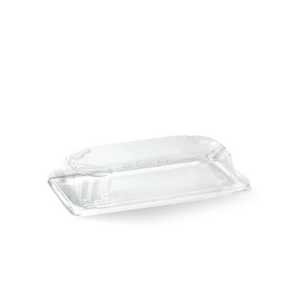 BioPak B-STL-SMALL Small sushi tray PLA lid clear