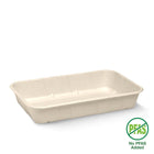 BioPak B-TRAY-1KG-PF 268x173x46 (1kg) produce tray