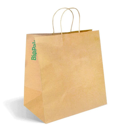 BioPak BAG-TA-T-JUMBO Jumbo twist handle paper bags