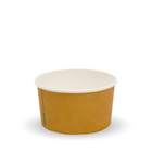 BioPak BB-BIC-3 90ml (3oz) ice cream cup printed
