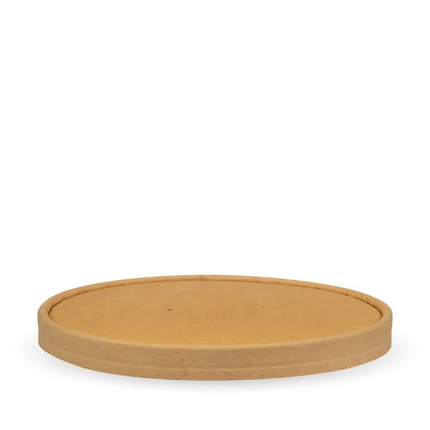 BioPak BB-BLL-184-PAPER 1,300ml extra large bowl printed kraft-look