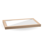 BioBoard Catering Tray PLA Windowed Qty:50 (BB-CBWL-XL)