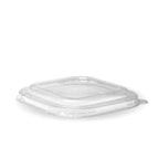 Square RPET lid Qty:300 / clear