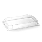 Large sushi tray PLA lid Qty:300 / clear