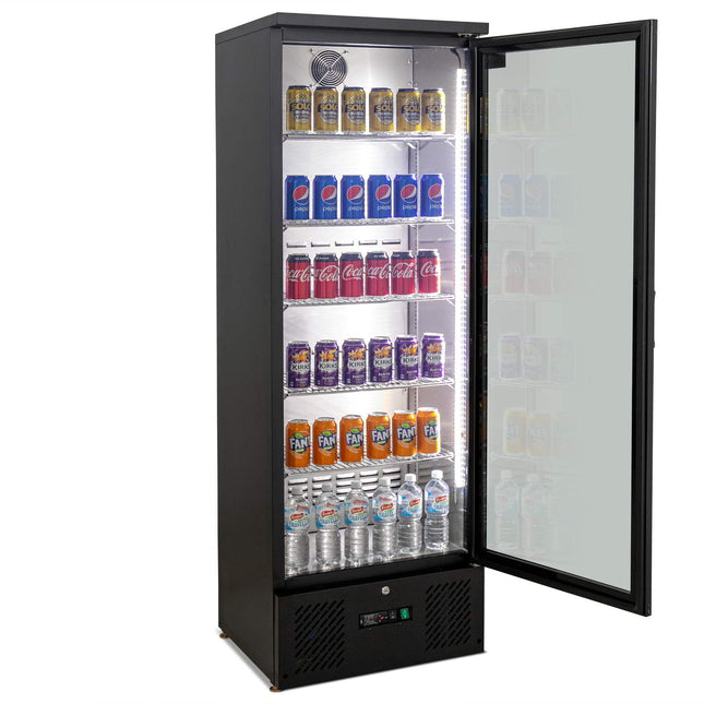 AG Equipment B300G upright display fridge — view 2
