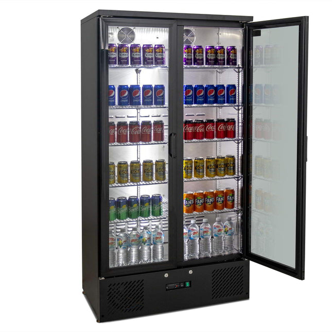 AG Equipment B500G upright display fridge — view 2