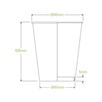 390ml / 12oz (90mm)  Qty:1000