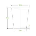 390ml / 12oz (90mm) Qty:1000