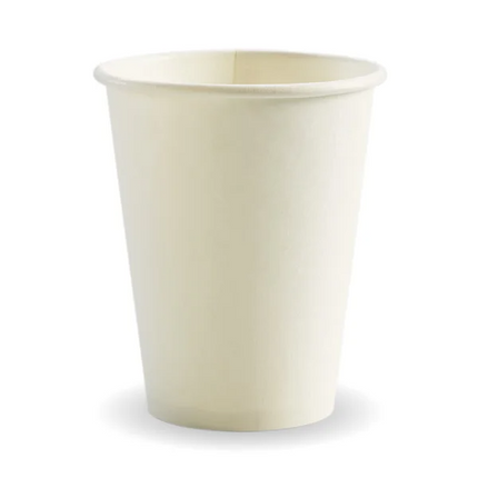 BioPak BC-12W 390ml (12oz) cup (fits large lids) white