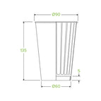 460ml / 16oz (90mm Qty:600