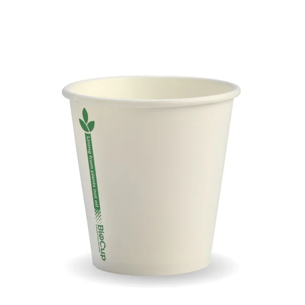 BioPak BC-6-GL 230ml (6oz) cup (fits small lids)