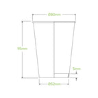 280ml / 8oz (80mm)  Qty:1000