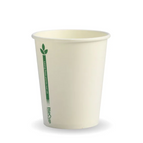 280ml (8oz) cup (fits small lids) Qty:1,000 / white green line