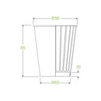 295ml / 8oz (90mm) Qty:1000
