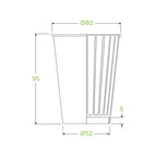 255ml / 8oz (80mm) Qty:1000