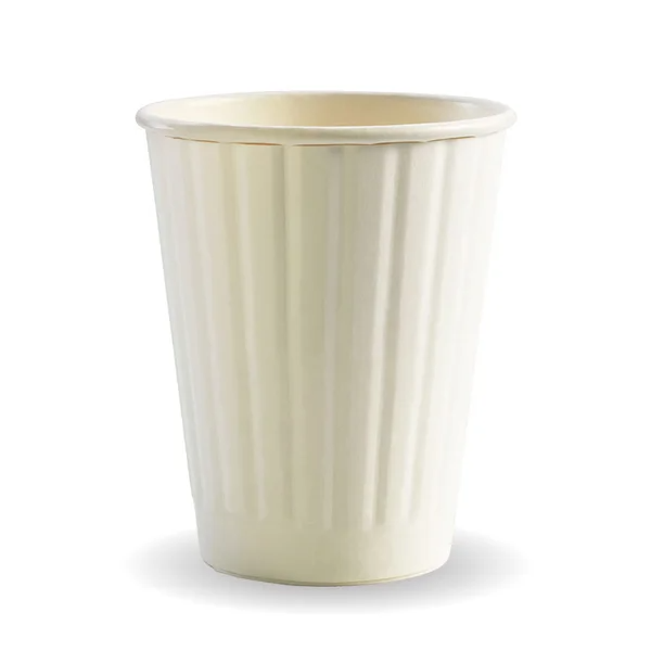 BioPak BC-8DWW 255ml (8oz) cup (fits small lids) white