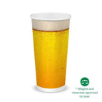 600ml / 20oz (90mm) cold paper cup Qty:1,000 / beer