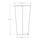 600ml / 20oz (90mm) Qty:1000