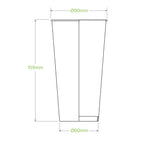 600ml / 20oz (90mm Qty:1000