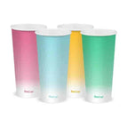 650ml / 22oz (90mm) cold paper cup Qty:1,000 / coloured